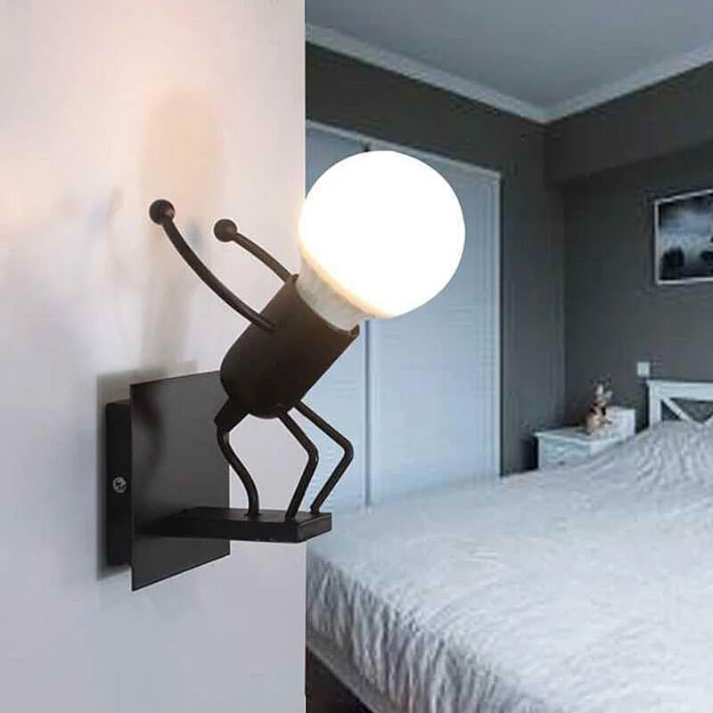 Mr. Lamp Væglampe - Den Springende Mand