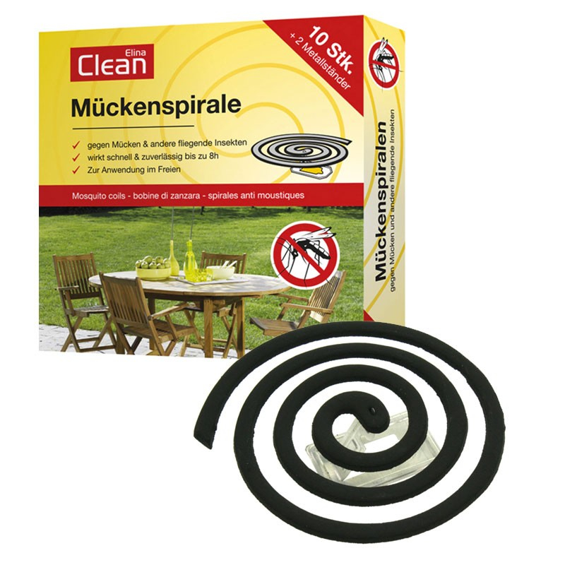 Myggespiral - Effektiv - 10 Stk