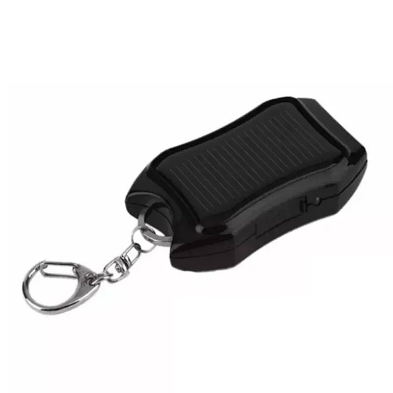 Nøglering Med Solcelleoplader 1200mah