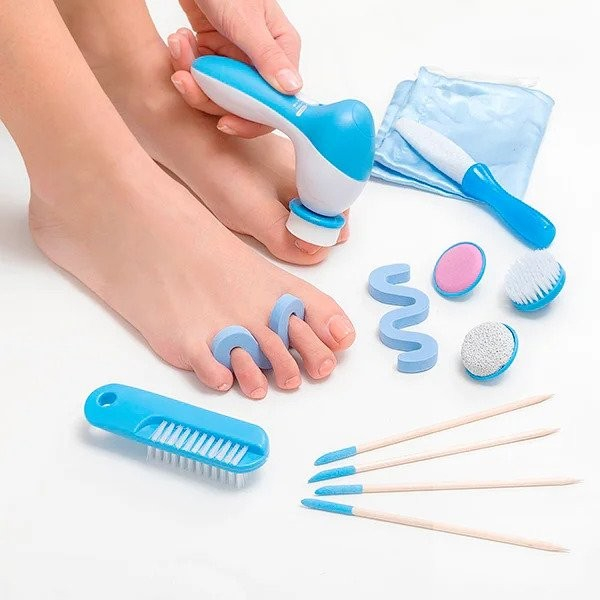 Pedicure  Sæt  Med  14  Dele