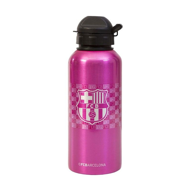 Fc Barcelona Aluminium Vandflaske - Pink - 400 Ml