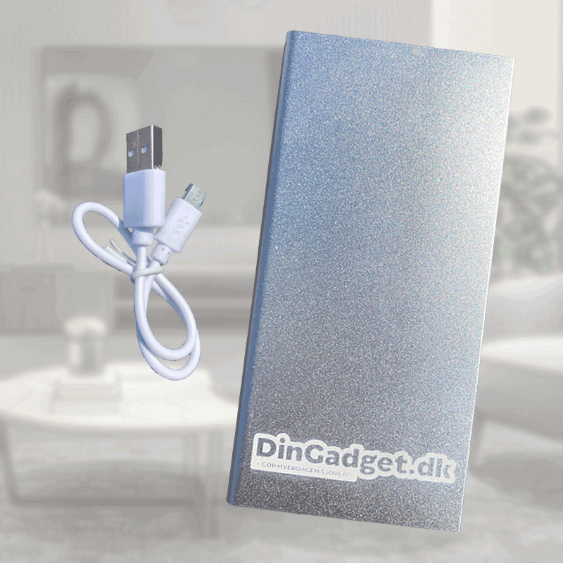 Grå Powerbank 10000mah