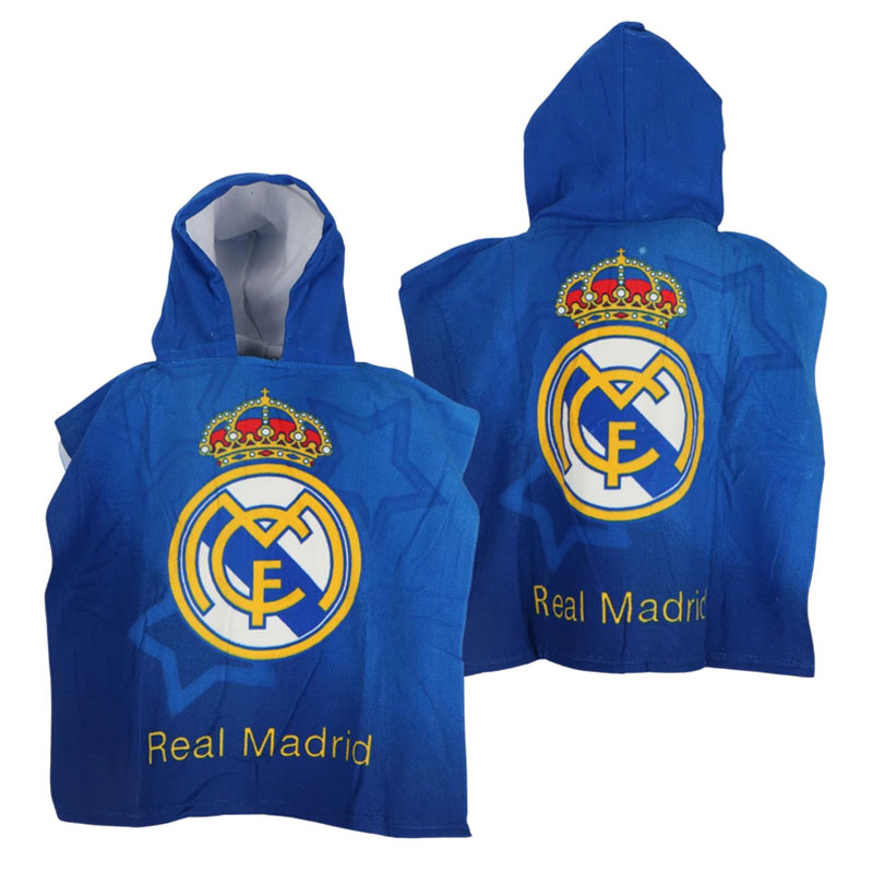 Real Madrid Badeponcho Til Børn