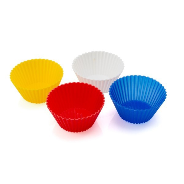 Silikoneforme Til Cupcakes (4 Stk)