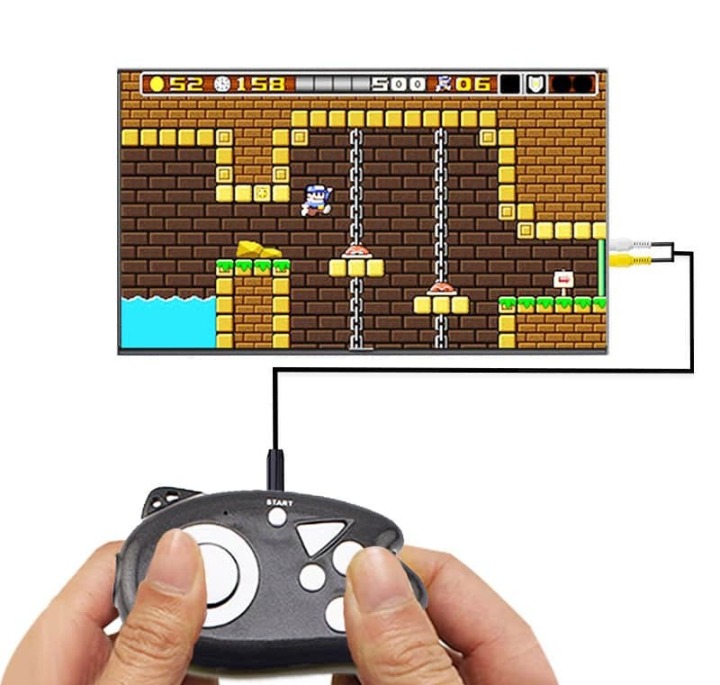 Mini Spillemaskine Med 89 Retro Spil