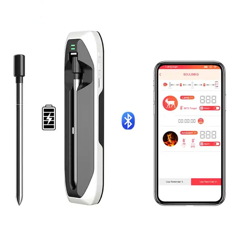 Trådløs Stegetermometer Med Bluetooth