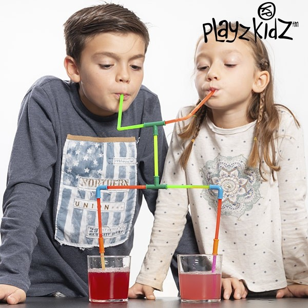 Playz  Kidz  Sugerørsspil  -  194  Stykker
