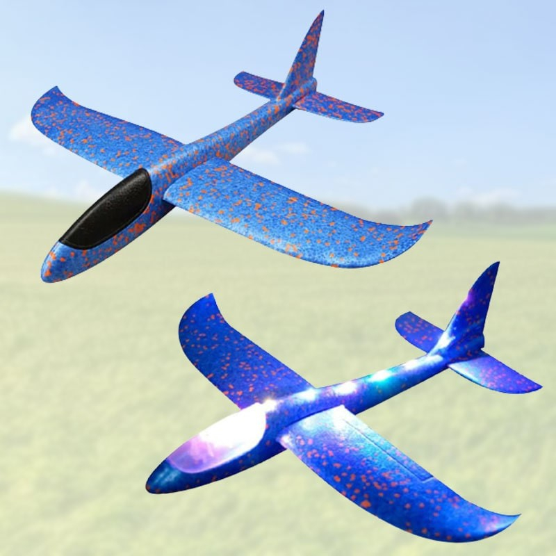Svævende Skumfly Med Led-lys