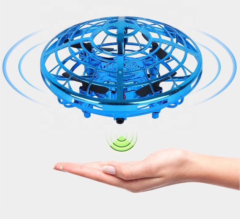 Håndstyret Ufo Drone - Blå