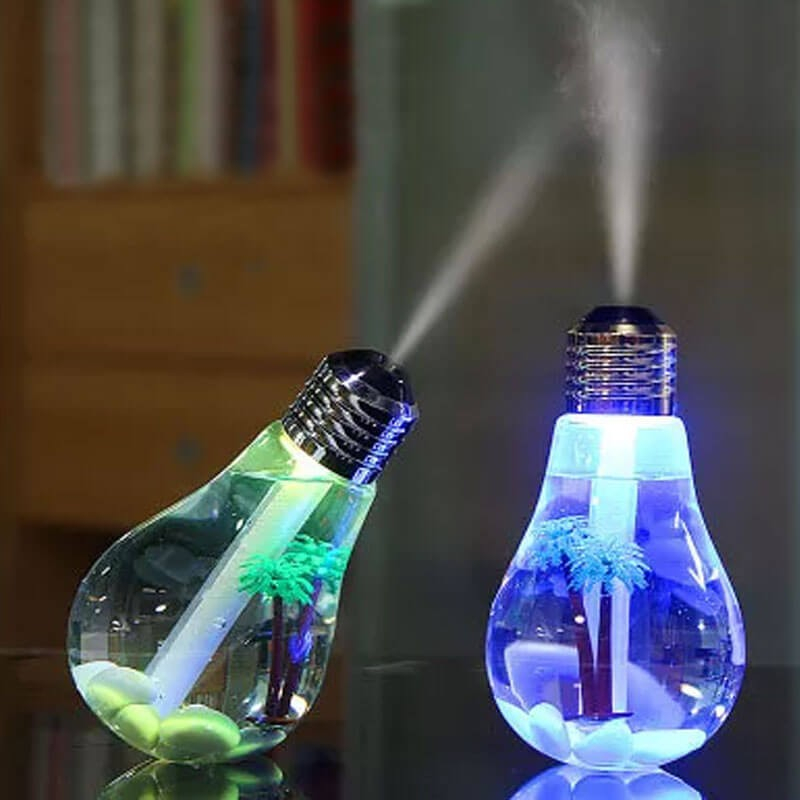 Usb Diffuser Light Bulb - 400 Ml