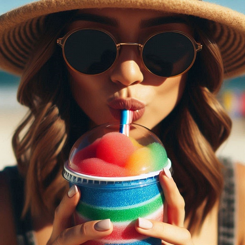 Slush Ice Squeeze Kop - Blå