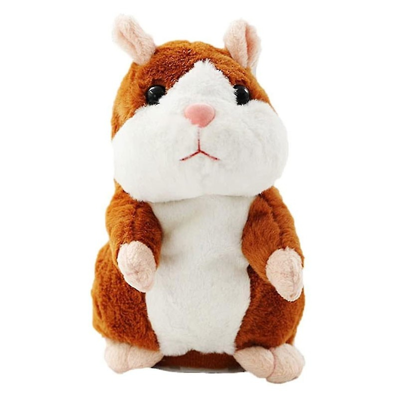 Talende Hamster - Gentager Hvad Du Siger - Lys Brun