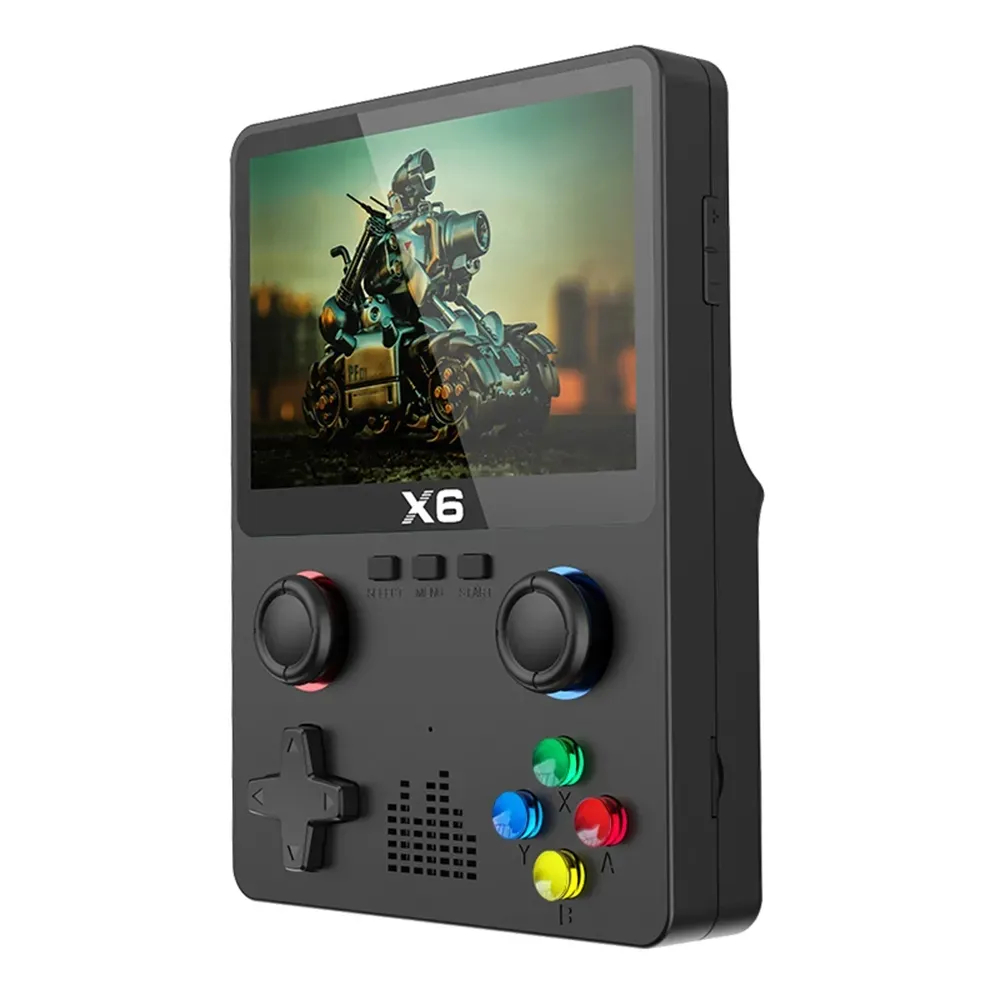 Videospilkonsol X6 Gba Style - Sort