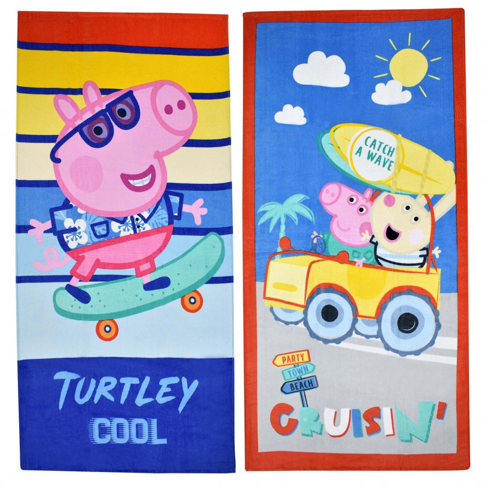 Gurli Gris Strandhåndklæde - Flere Designs - Turtley Cool