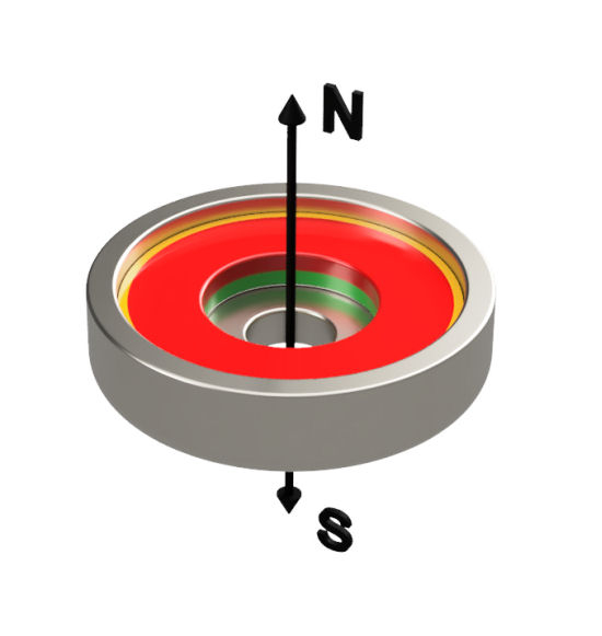 Aciâ¢ Pottemagnet ø12 Til Ophæng/samling - Bæreevne >30kg