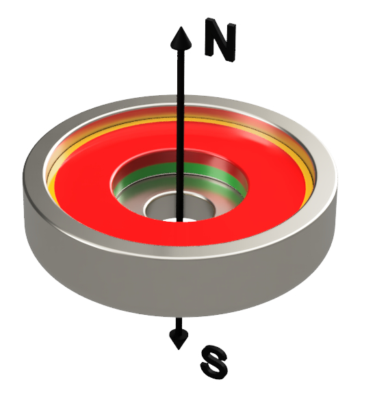 Aciâ¢ Pottemagnet ø20 Til Ophæng - Bæreevne >50kg