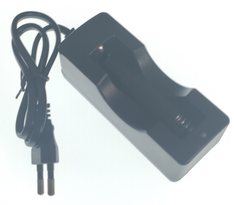 Lader, Enkelt, Til 18650 Lithium-batterier