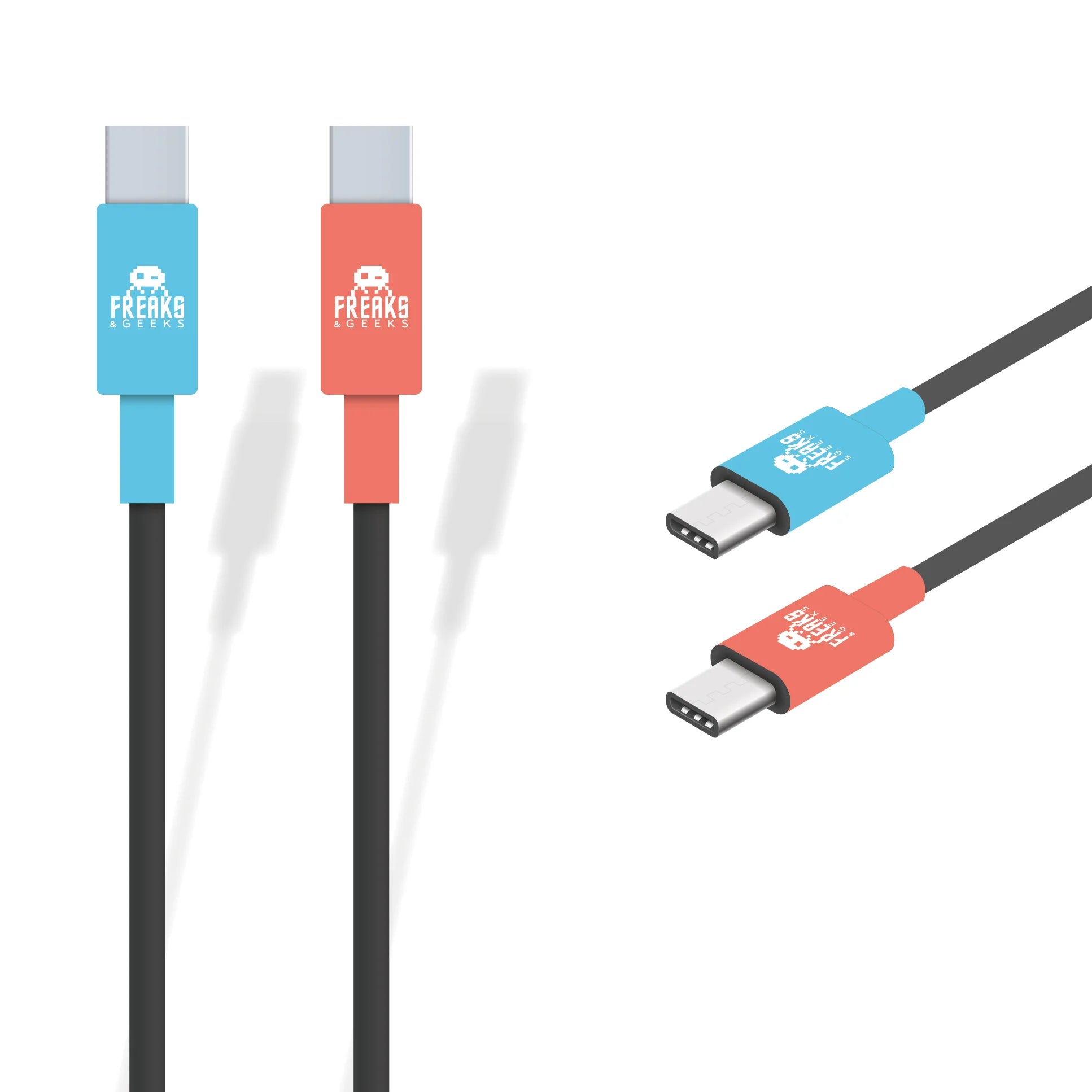 Usb-c Til Usb-c Opladnings- Og Datakabel 3a  -  3 Meter Usb Kabler - Geekd.dk