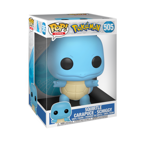Funko! Pop - 10 Pokemon Squirtle Funko Pop - Geekd.dk