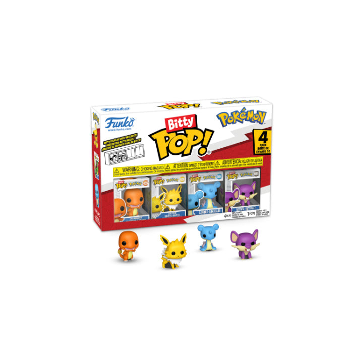 Funko Pop! - Bitty Pop 4pk Pokemon Charmander (81133) Merchandise - Geekd.dk