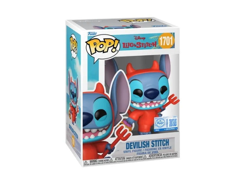 Funko Pop! Lilo & Stitch  -  Stitch As Devil (exclusive) Figur - Geekd.dk