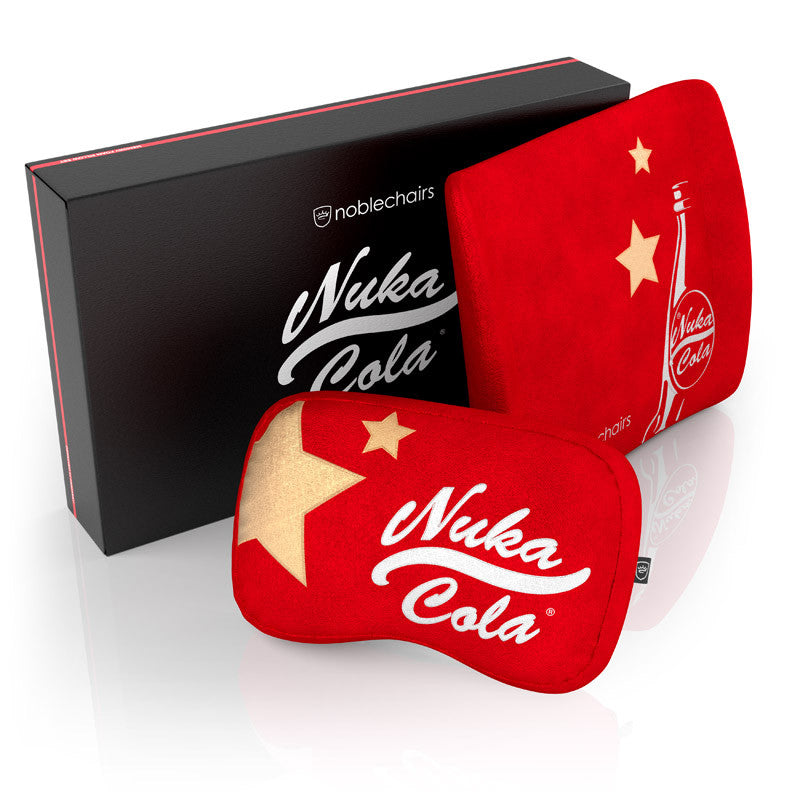 Noblechairs Memory Foam Pudesæt Til Gamingstol Fallout Nuka-cola Edition Puder - Geekd.dk