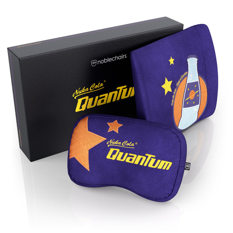 Noblechairs Memory Foam Pudesæt Til Gamingstol - Fallout Nuka-cola Quantum Edition Puder - Geekd.dk