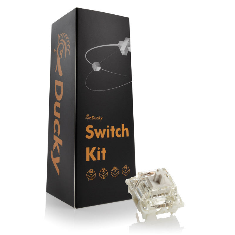 Ducky Switch Kit - Gateron G Pro White - 110pcs Tastatur Switch - Geekd.dk