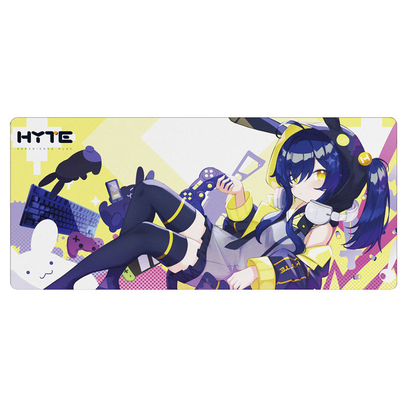 Hyte Bunny Splash Mousepad - 900 X 400 Musemåtte - Geekd.dk