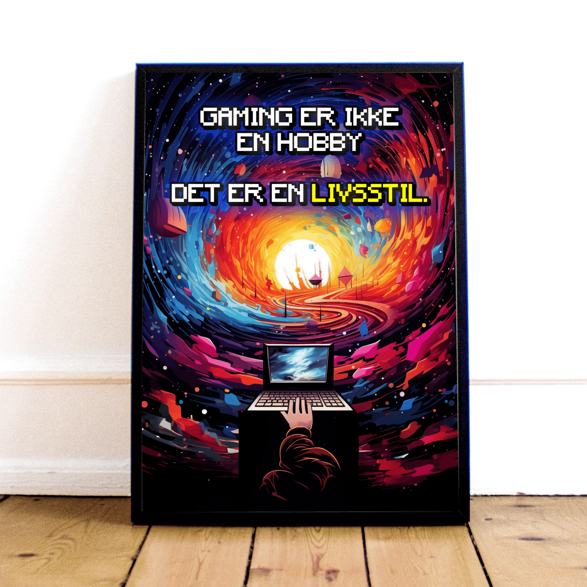 "gaming Livsstil" Plakat - Geekd.dk