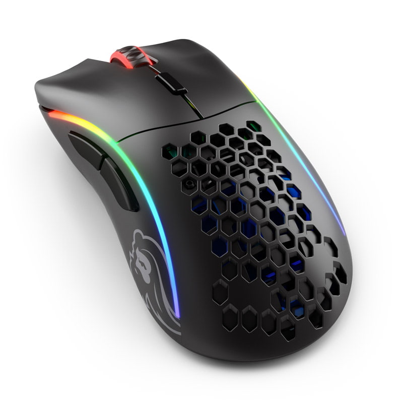Glorious Model D Wireless Gaming-mouse - Black Mus - Geekd.dk