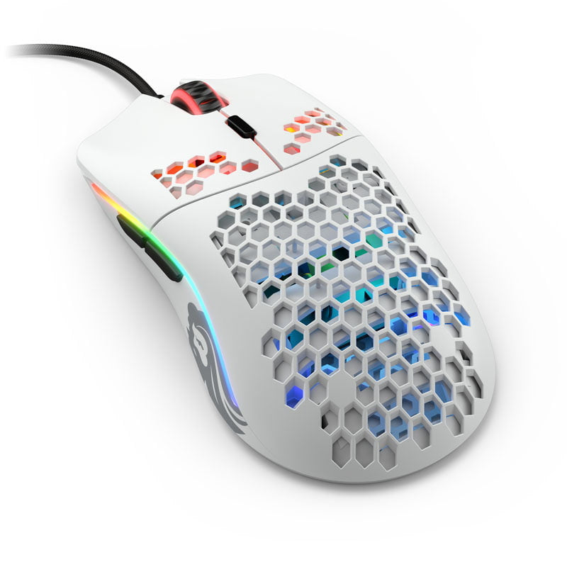 Glorious Model O- Gaming-mouse - White Mus - Geekd.dk