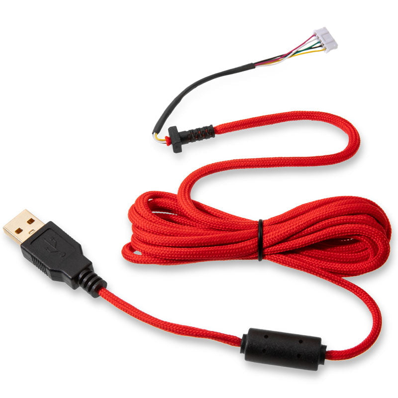 Glorious Forlænger Kabel V2 - Rød Usb Kabler - Geekd.dk