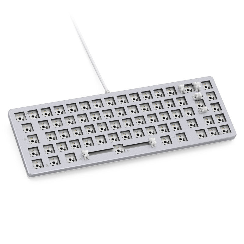 Glorious Gmmk 2 - Compact 65% - Barebone, Iso - Hvid Tastatur - Geekd.dk