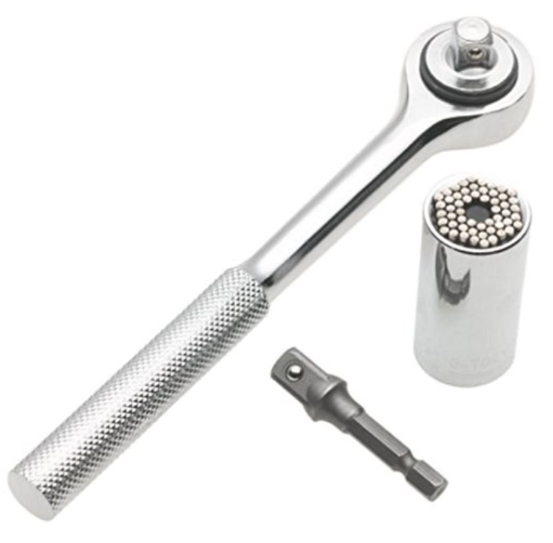 Gator Grip Topnøgle 7-19mm Med Skralde