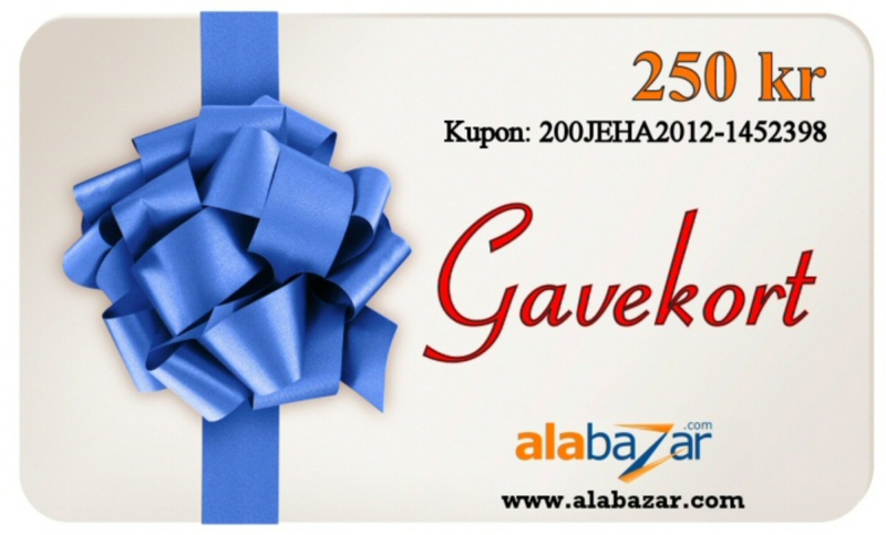 Gavekort 100-2.000 Kr