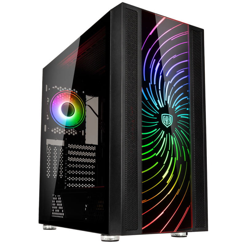 Kolink Unity Adapt Argb Midi Tower Case-black Kabinet - Geekd.dk