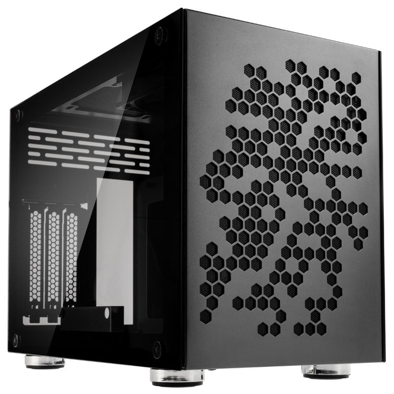 Kolink Rocket Heavy Aluminium Mini-itx Case - Gunmetal Grey Kabinet - Geekd.dk