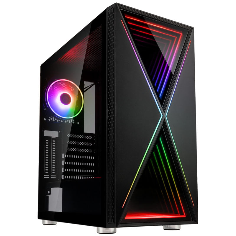 Kolink Void X Argb Midi Tower Case - Black Kabinet - Geekd.dk