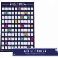 Gift Republic 100 Sci-fi Movies Scratch Off Bucket List - Bucket List