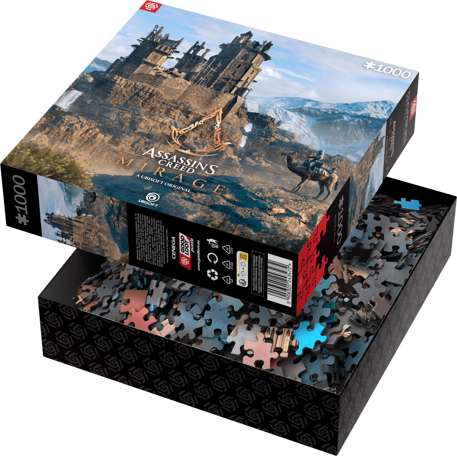 Good Loot - Gaming Puzzle: Assassin's Creed Mirage Puzzles - 1000 Puslespil - Geekd.dk