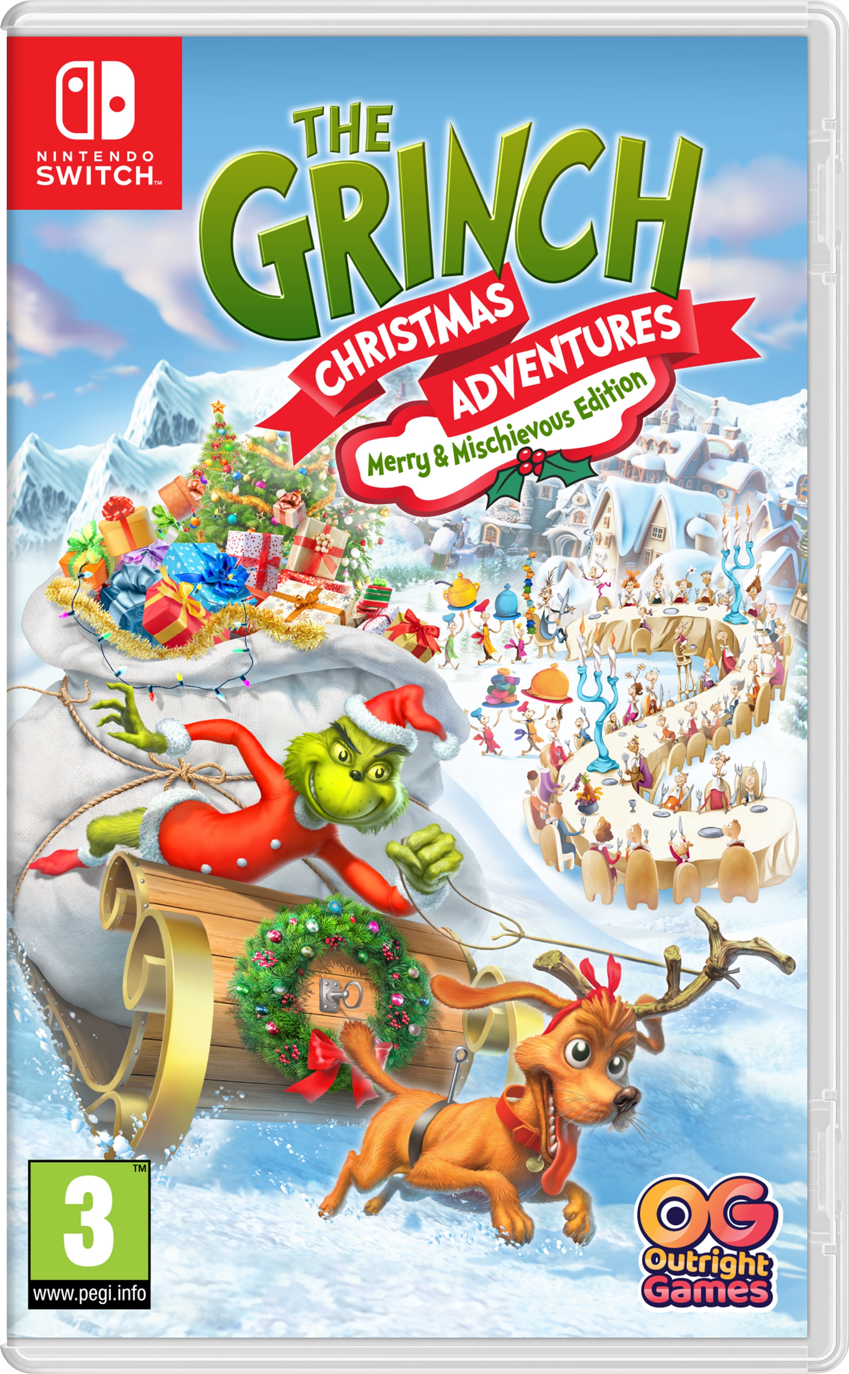 The Grinch: Christmas Adventures  -  Complete Edition (nintendo Switch) Nintendo Switch Spil - Geekd.dk