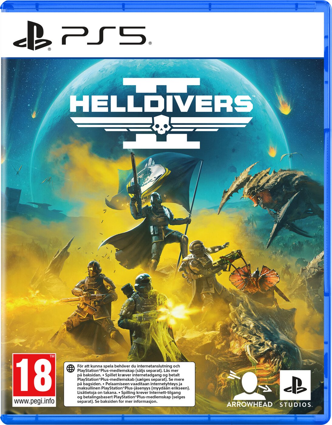 Helldivers Ii (nordic) - Playstation 5 Ps5 Spil - Geekd.dk