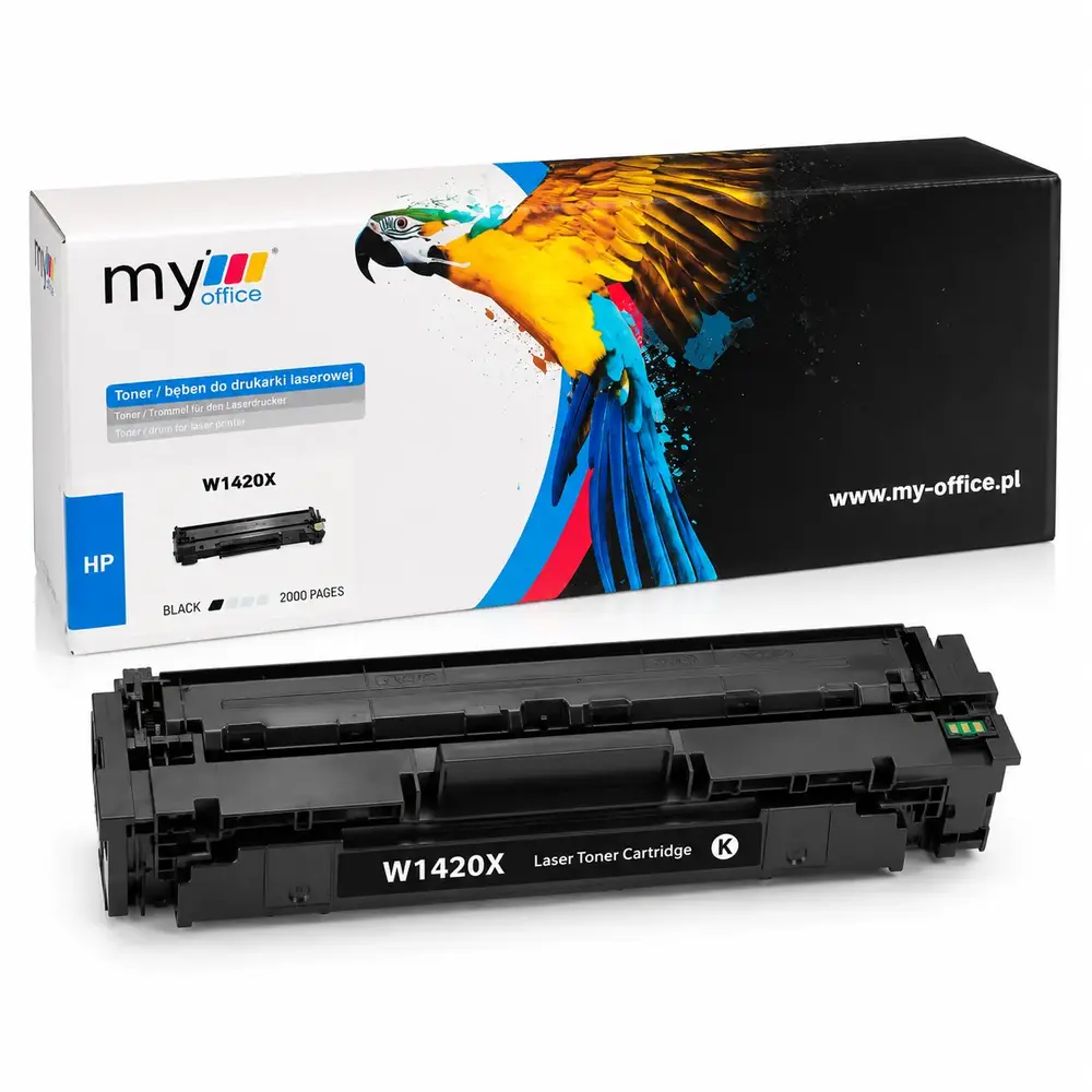 Hp 142a / 142x Sort Toner W1420a / W1420x  2000 Sider