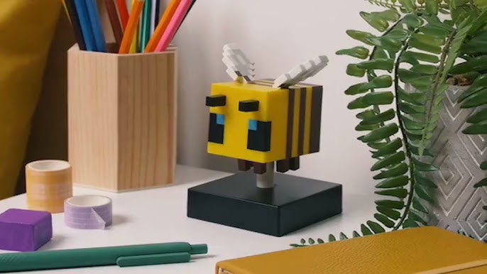 Minecraft Bee Icon Lampe - Geekd.dk