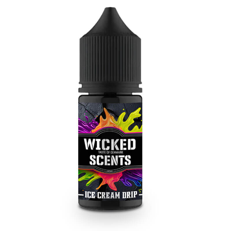 Wicked Scents - Ice Cream Drip Aroma Væske - 30 Ml