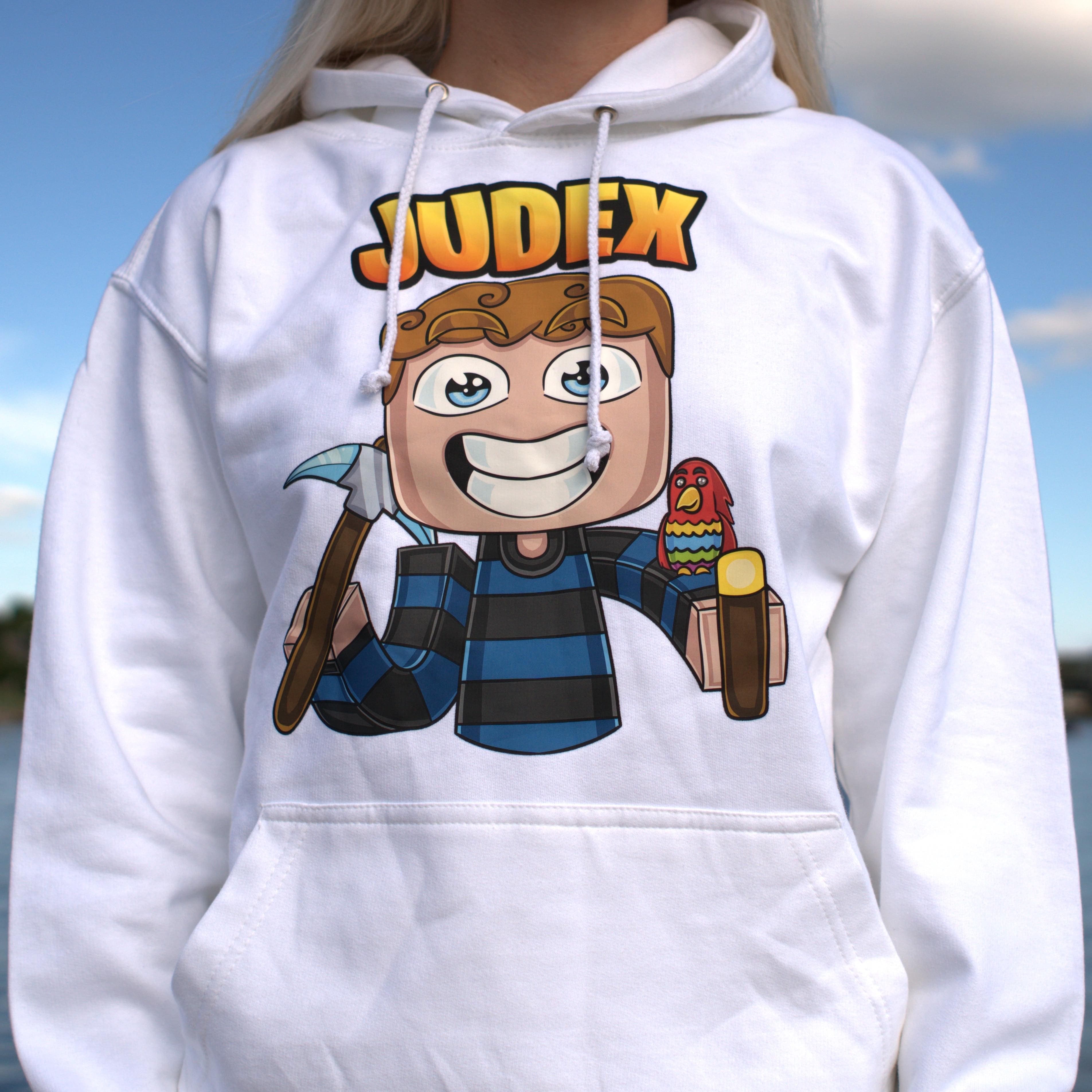 Judex Miner Hoodie - Hvid - Geekd.dk