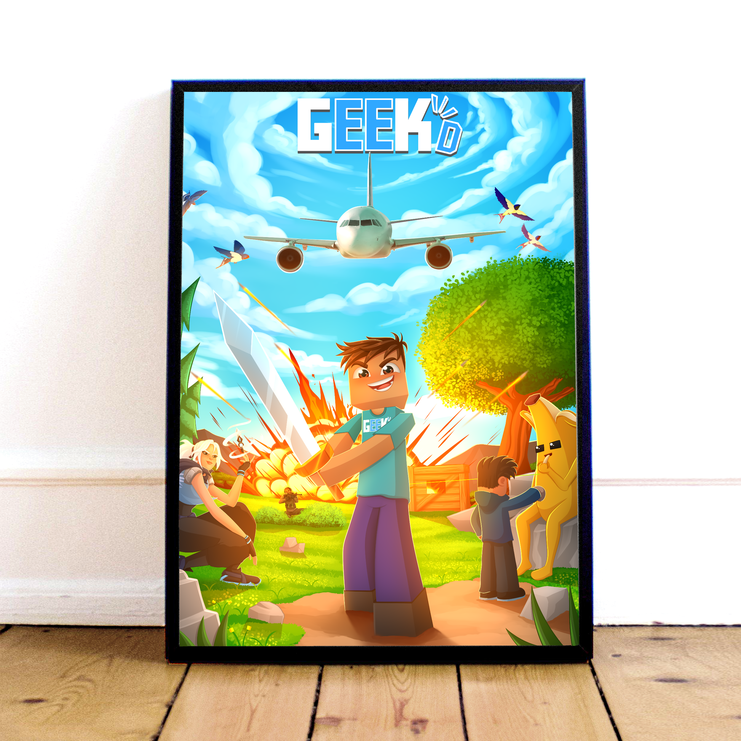 Geekd Plakat - Geekd.dk