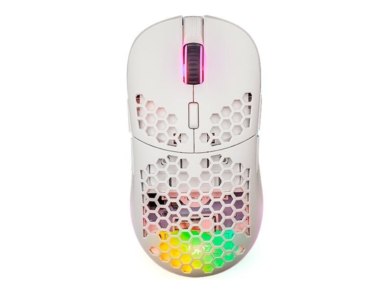 Fourze Gm900 Trådløs Gaming Mus Hvid - Geekd.dk