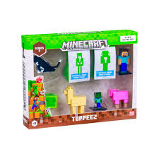 Minecraft Deluxe Figursæt Serie 2 - 8 Figurer Legetøj - Geekd.dk